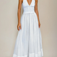 Elegant White Evening Dress 1