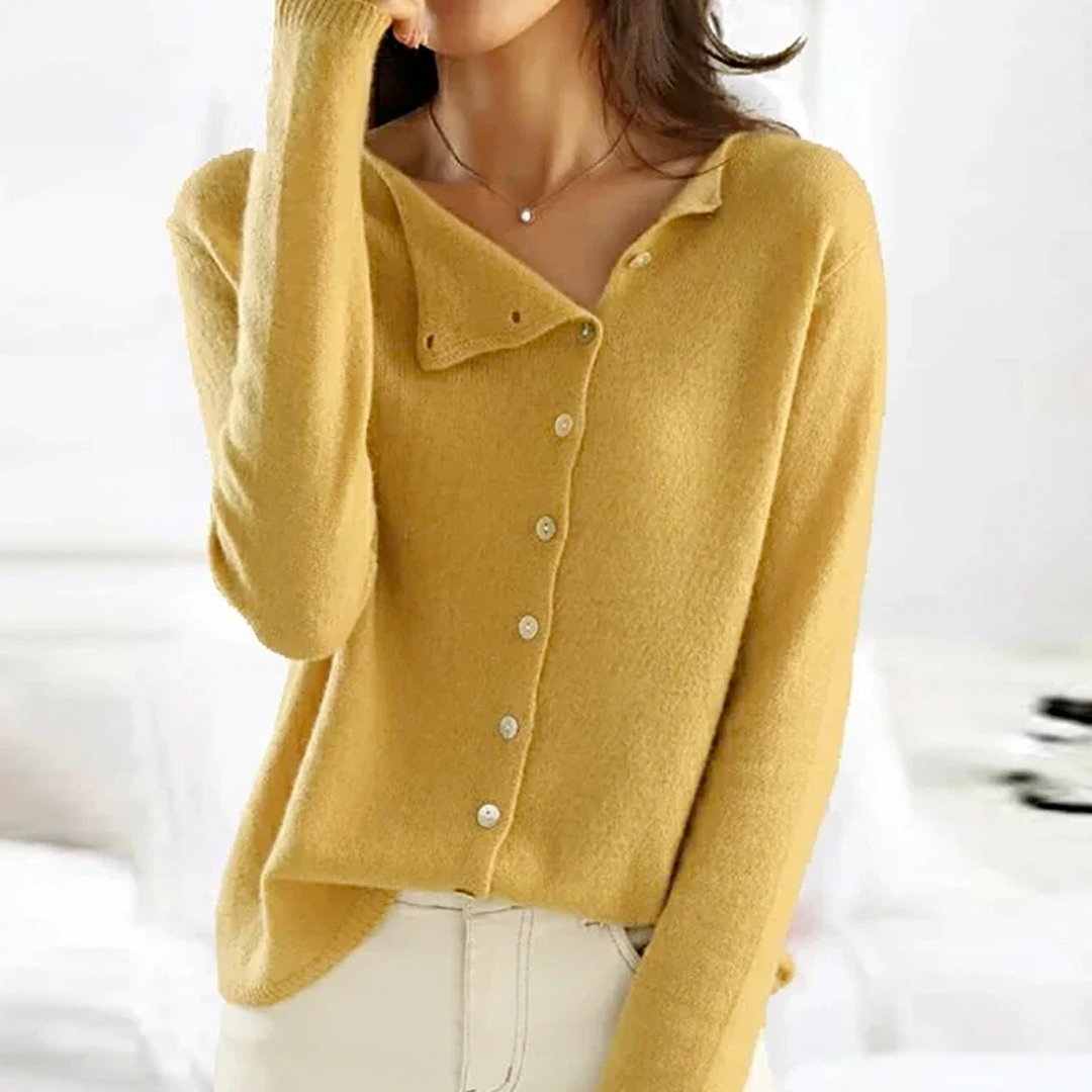Elegant Women's Cashmere Cardigan 2