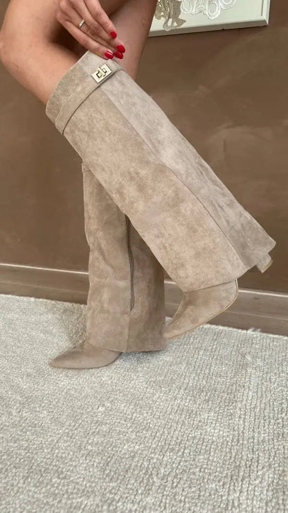 Elegant Women's Knee High Boots 4