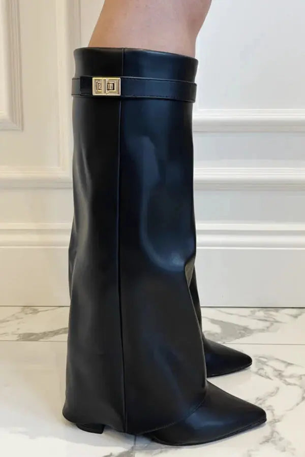 Elegant Women's Knee High Boots 9