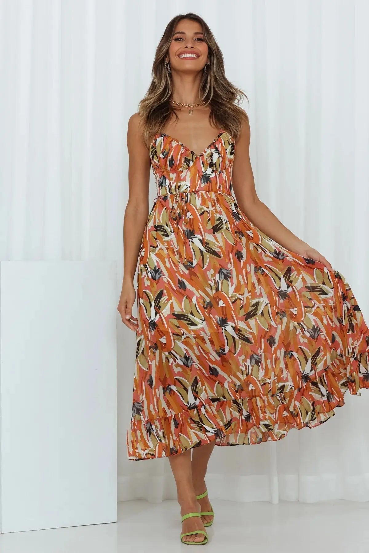 Emma | Stylish Elegant Midi Dress 1