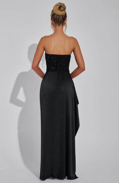 Emrielle Beaded Corset Maxi Dress 7