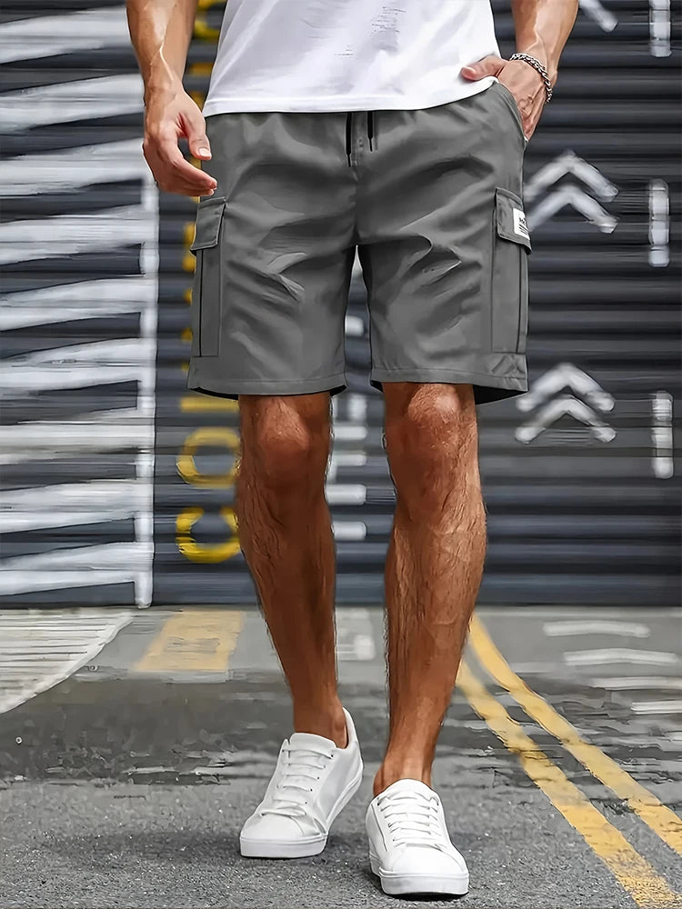 Explorer Men's Cargo Shorts – Comfortable Loose Fit with Ample Pocket Space 4