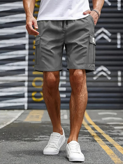 Explorer Men's Cargo Shorts – Comfortable Loose Fit with Ample Pocket Space 4