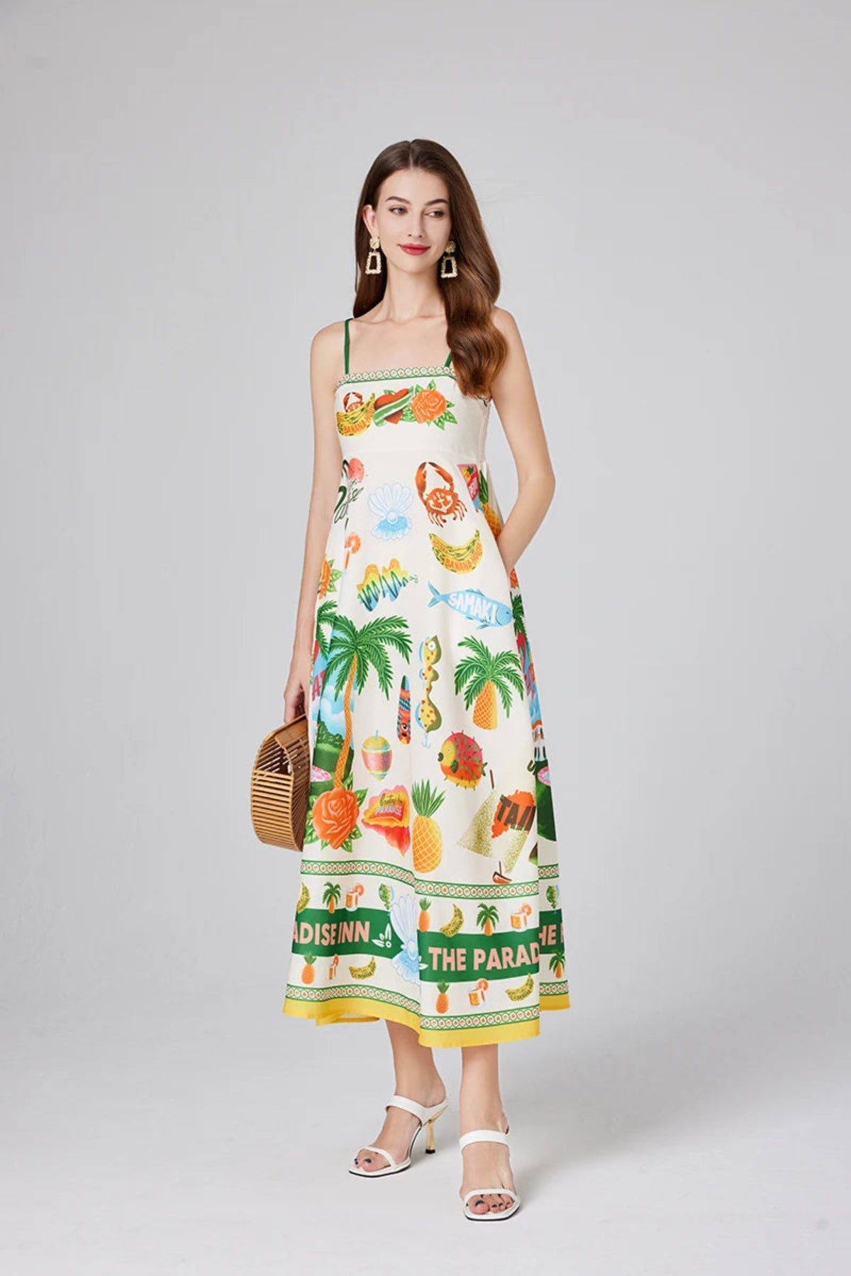 Floral Beach Summer Maxi Dress 3