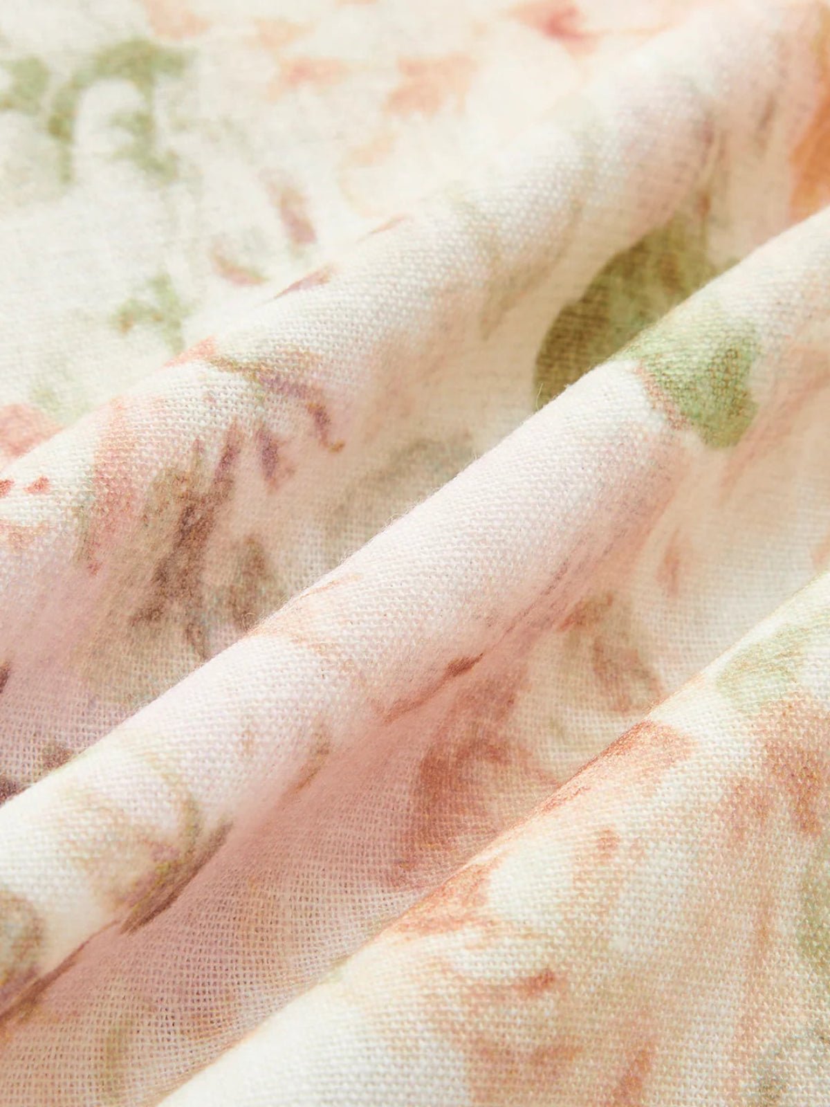 Floral Mini Dress with Puff Sleeves and Removable Belt 3