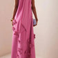 Flower Embellished Sleeveless Maxi Dress 3