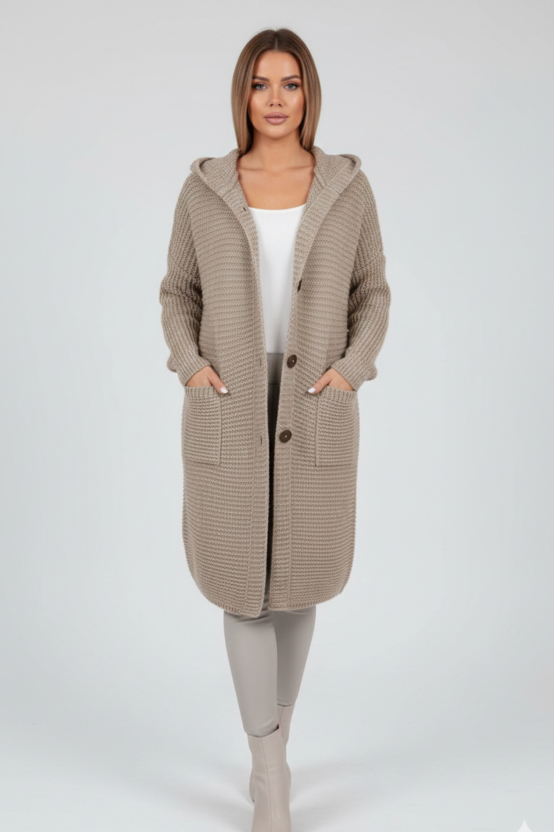 Womens Hooded Oversized Cardigan For Women