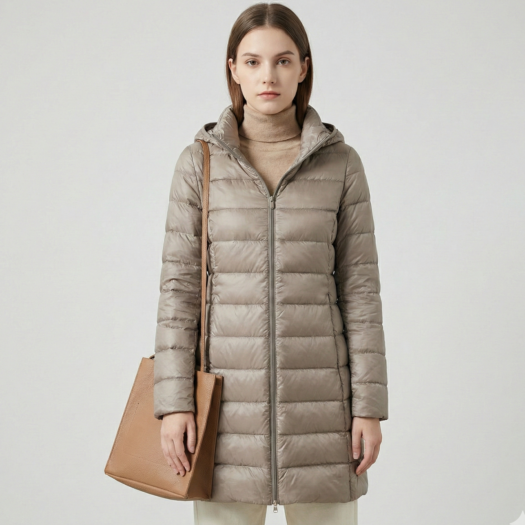 Women's Featherweight Down Hooded Jacket