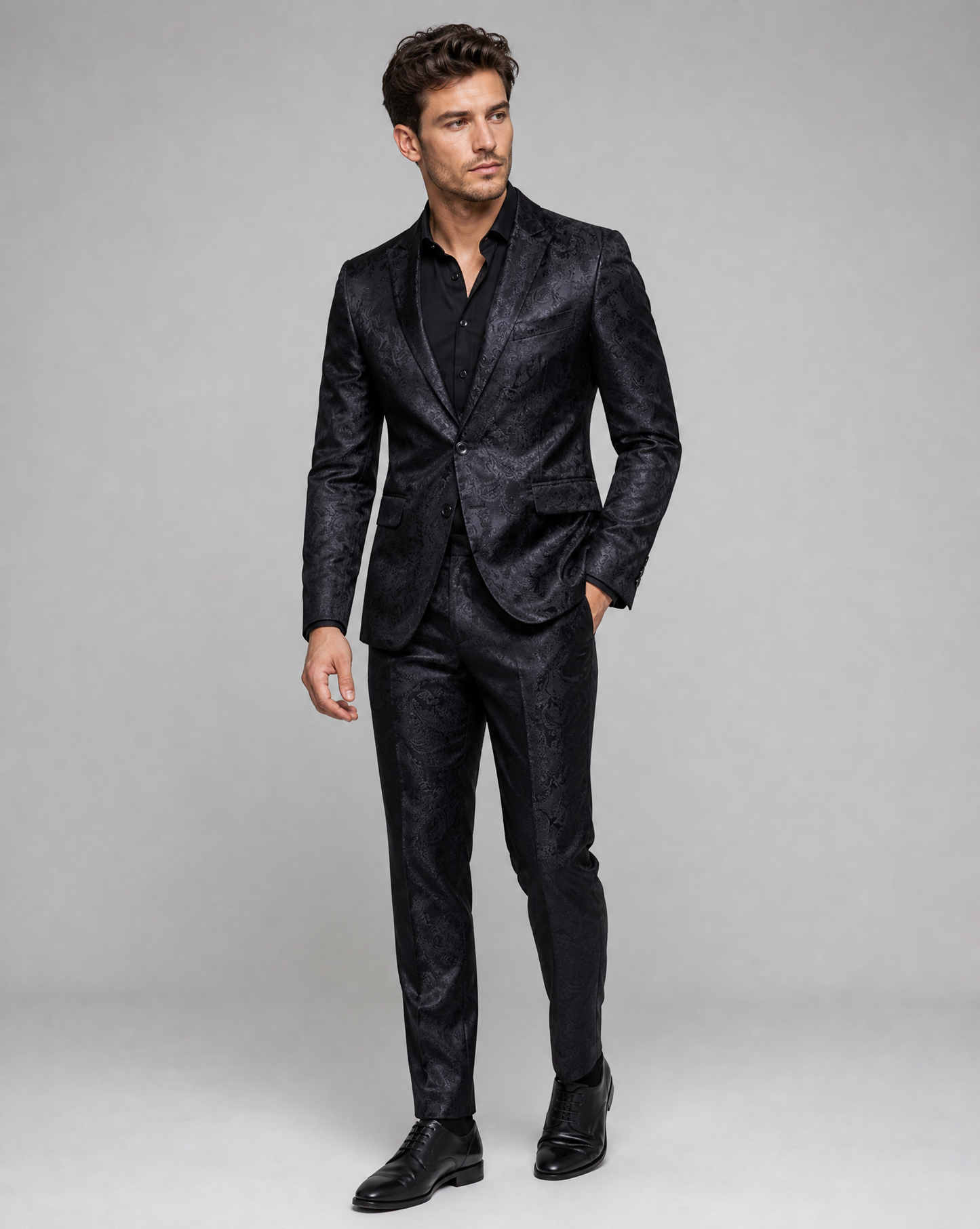 Men's Lightweight Slim Fit Two-Piece Suit