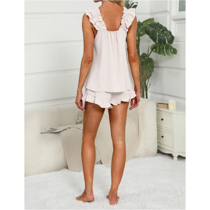 Glenda™ | Ruffle Trim Lounge Set 5