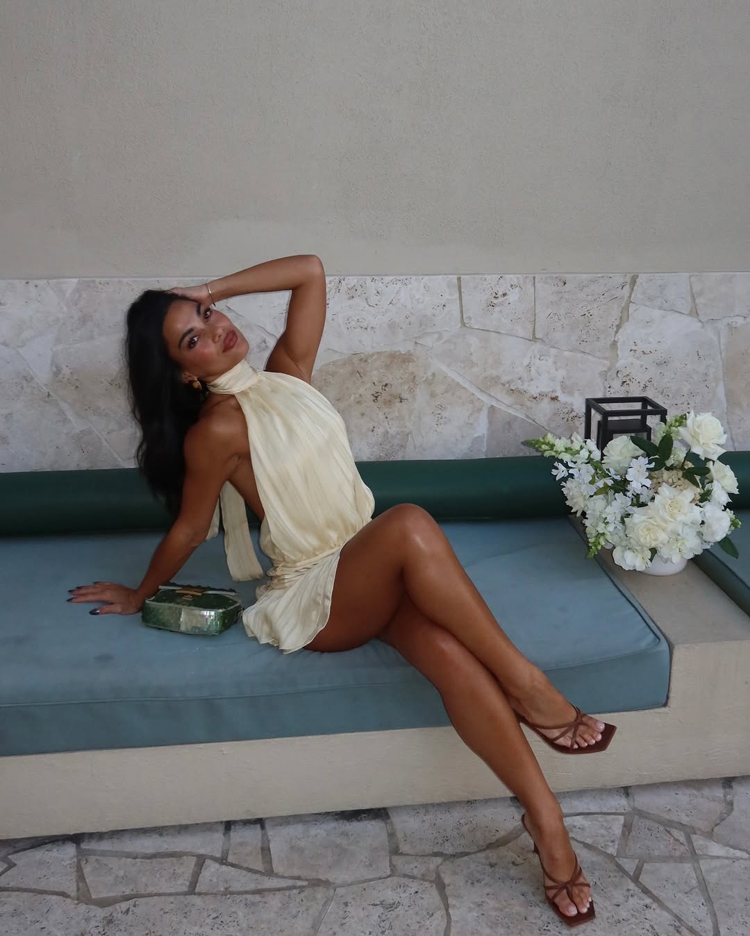 Gretchen Halter Mini Dress 4