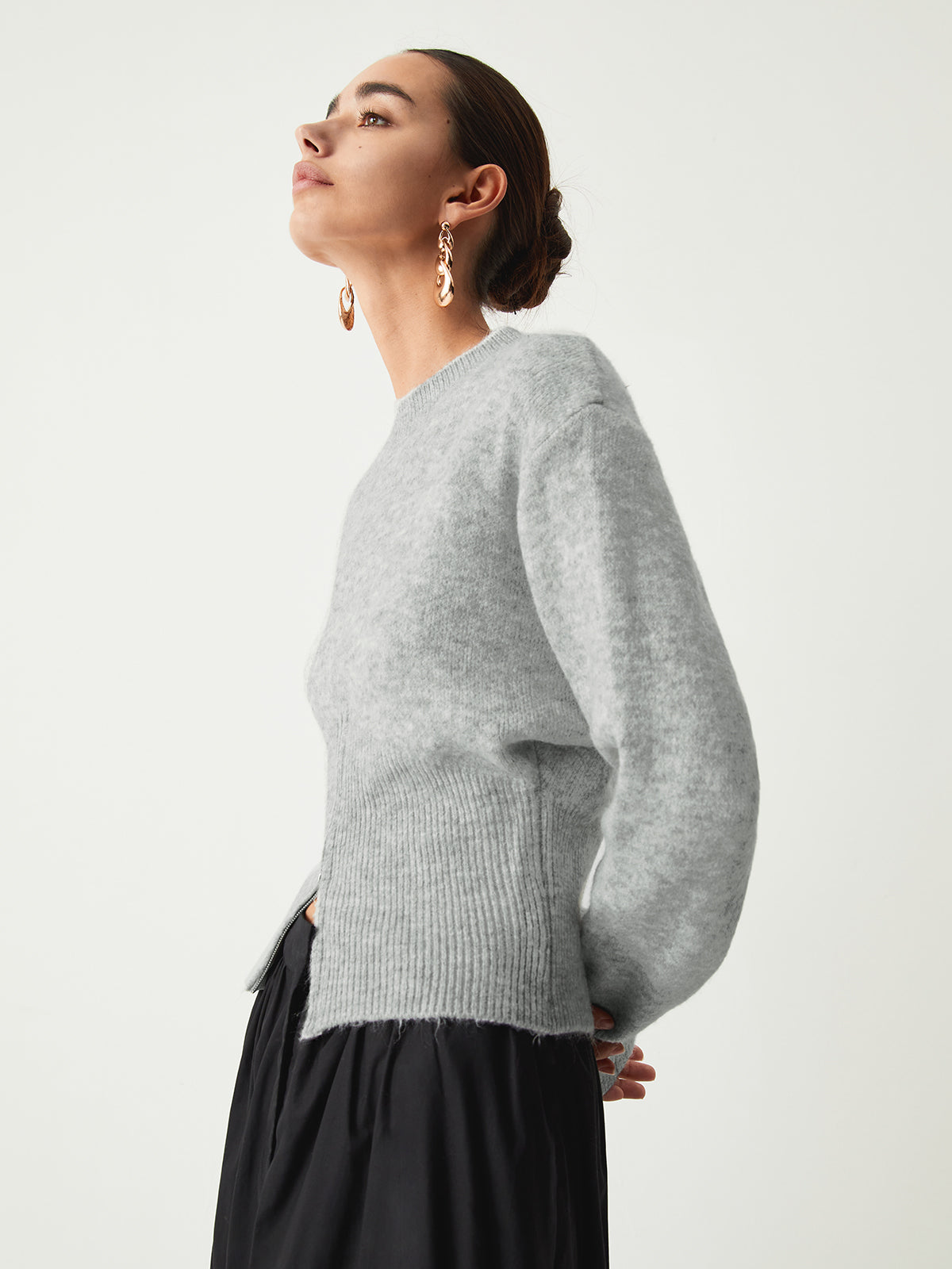 Half Zip Knit Sweater 3