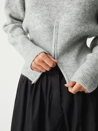 Half Zip Knit Sweater 5