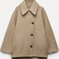Isabely Short Elegant Coat Jacket 3