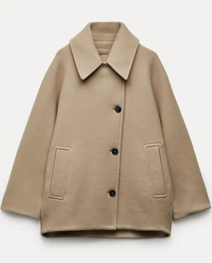 Isabely Short Elegant Coat Jacket 3