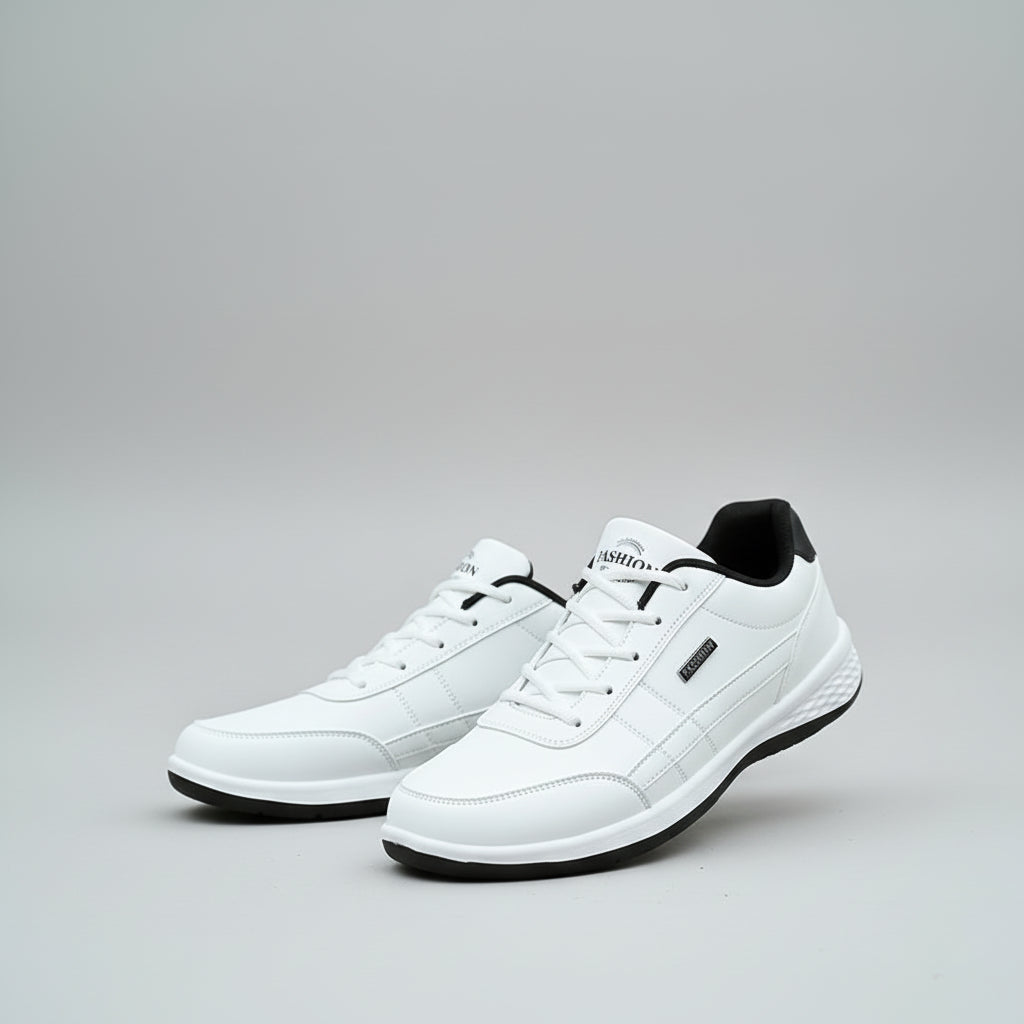 Italian Casual Sneakers – Breathable Leather Design for Everyday Comfort 0