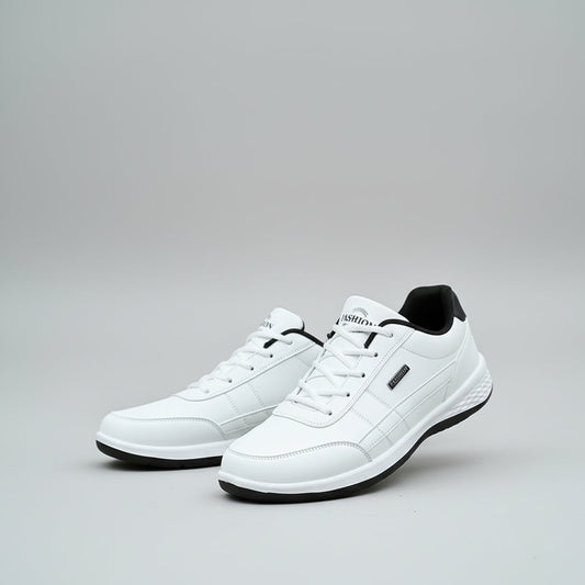 Italian Casual Sneakers – Breathable Leather Design for Everyday Comfort 0