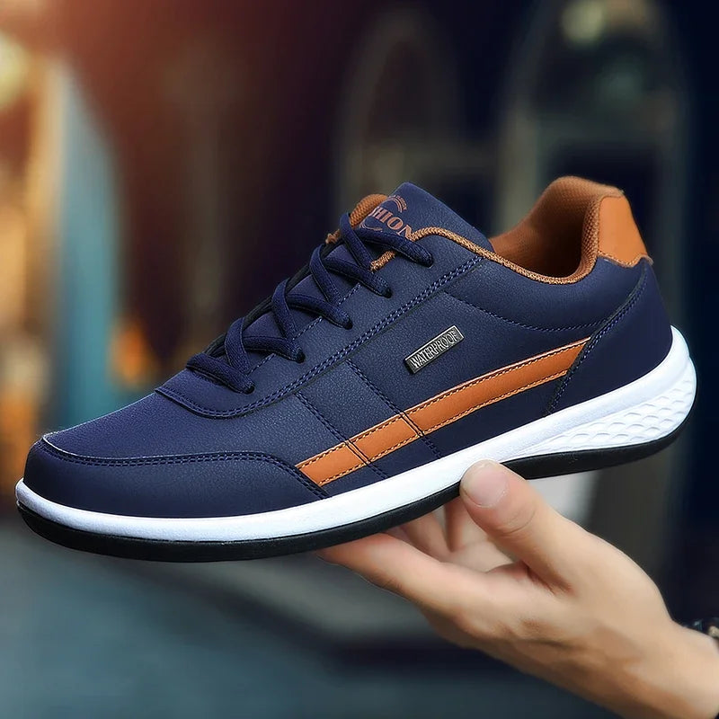 Italian Casual Sneakers – Breathable Leather Design for Everyday Comfort 2