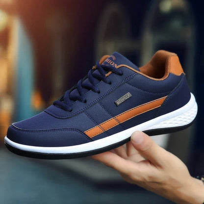 Italian Casual Sneakers – Breathable Leather Design for Everyday Comfort 2