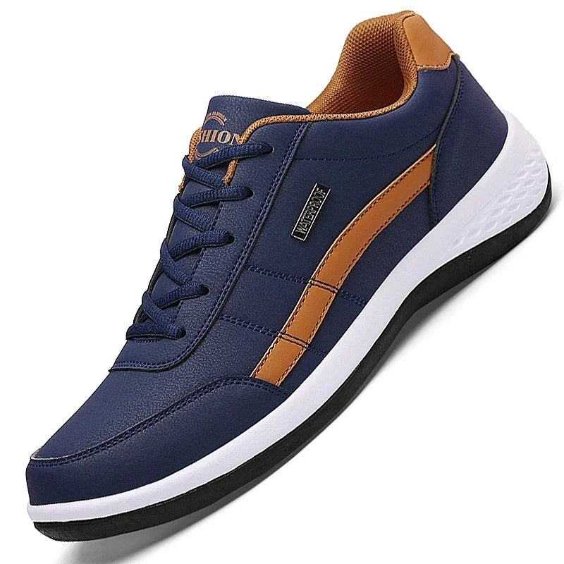 Italian Casual Sneakers – Breathable Leather Design for Everyday Comfort 4
