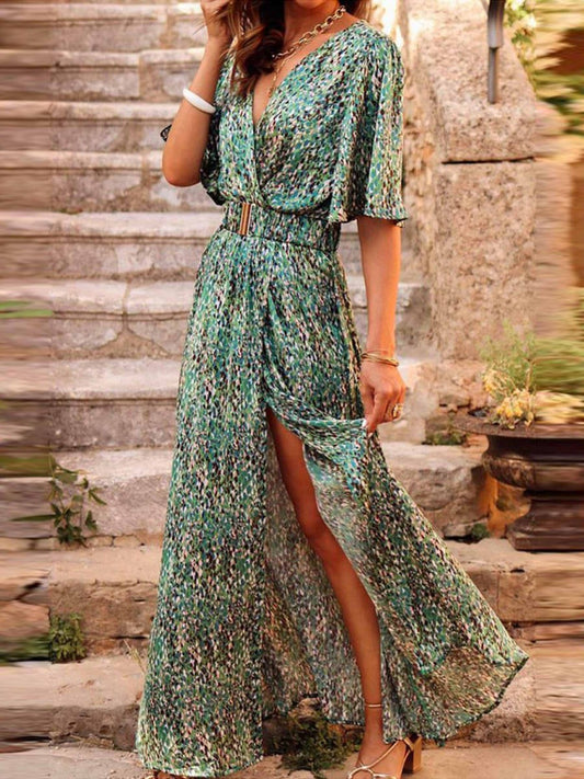 Katherine | Elegant Flowy Style Dress Perfect for Any Occasion 0