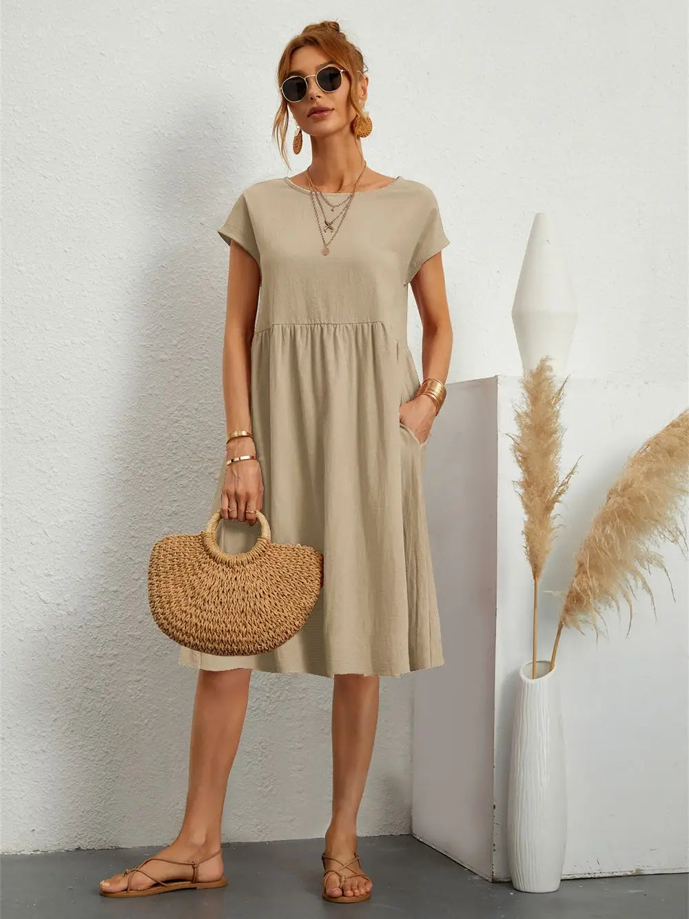 Kiara | Stylish Casual Pocket Dress for Everyday Comfort 3
