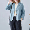 Korean Mens Blazer Jacket – Lightweight Loose Fit for Versatile Styling 6