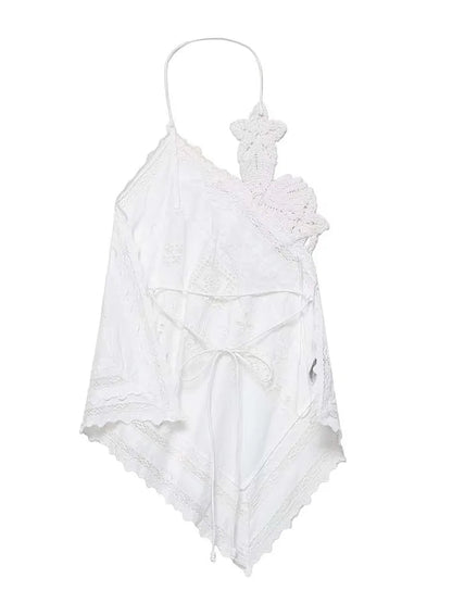 Lace Halter Top – Feminine Summer Statement Top for Women 3