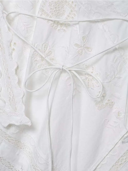 Lace Halter Top – Feminine Summer Statement Top for Women 4