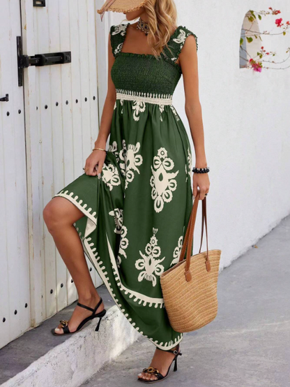 Lauren | Summer Bohemian Long Dress - High-Quality Fabric 2