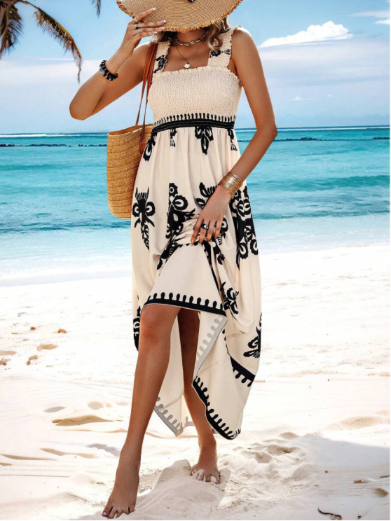 Lauren | Summer Bohemian Long Dress - High-Quality Fabric 8