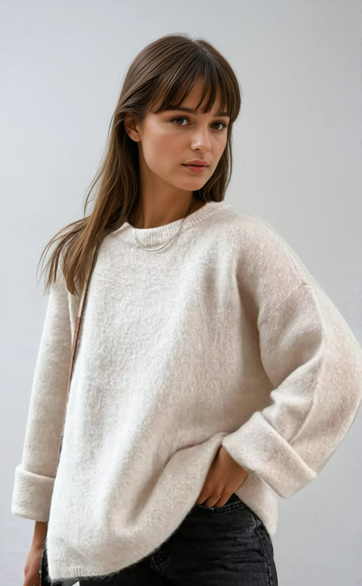 Laya - Oversized Wool Sweater 1