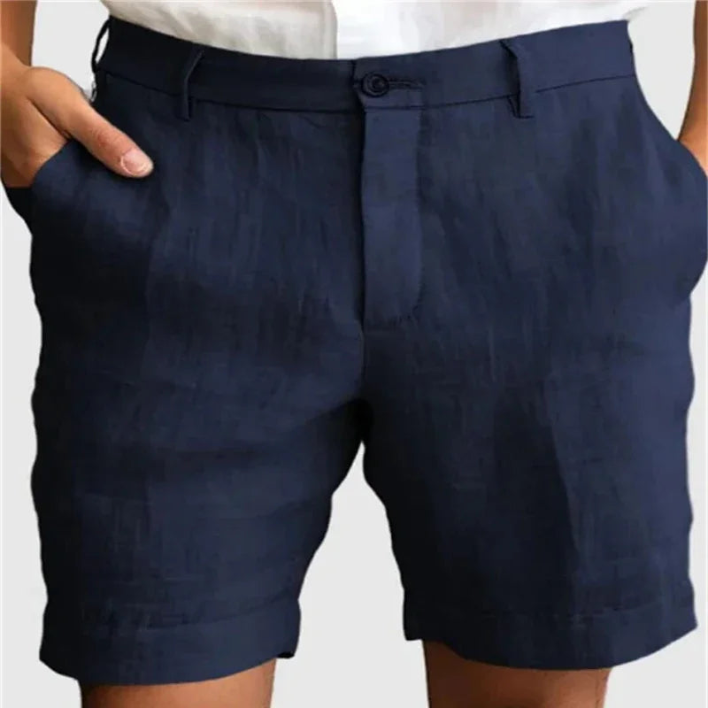 Linen Casual Shorts – Breathable Loose Fit for Summer Comfort 6