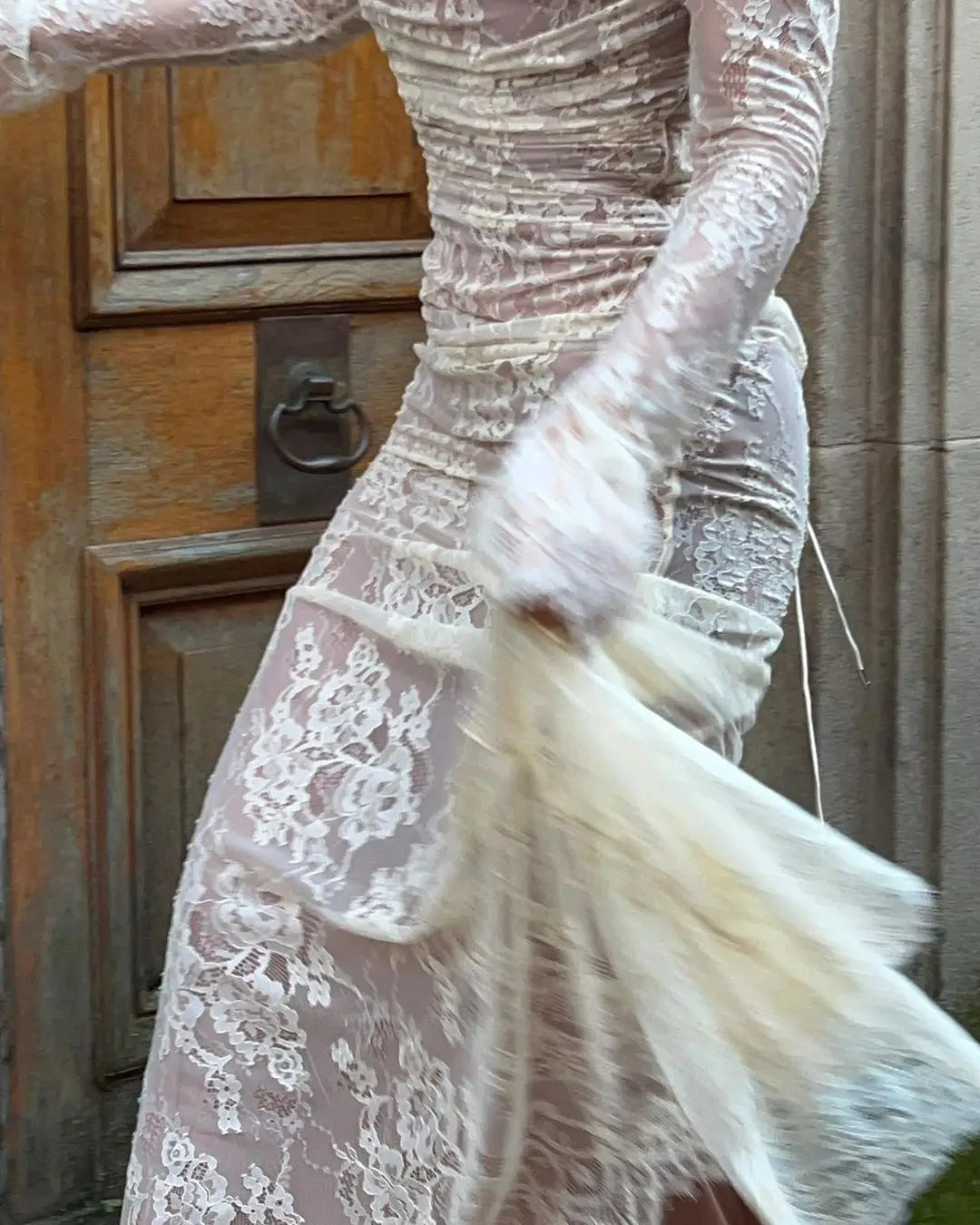 Livilla Long Lace Maxi Dress 7