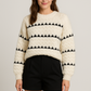 Lucy Textured Knit Sweater 0