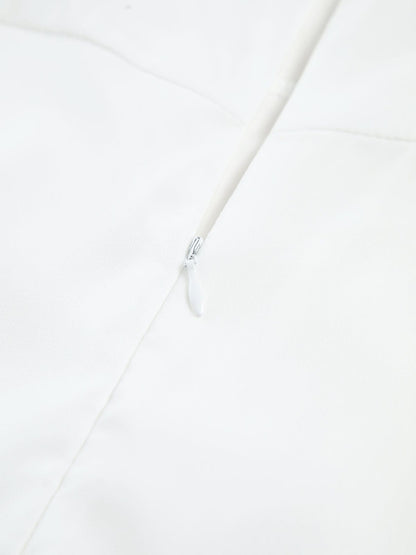 Marie Elegant A-line Cocktail midi dress 3