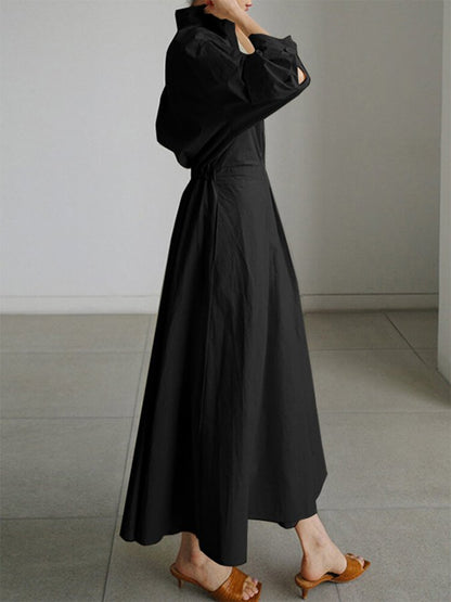 Mathilda | Elegant Shirt Dress with Buttons 5