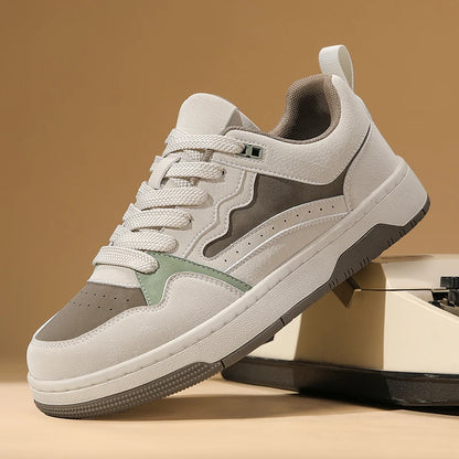 Men Board Shoes New Autumn Fashion Comfortable Sneakers Youth Soft Sole Lightweight Lace Up Casual Sports Shoes for Men 4