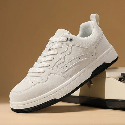Men Board Shoes New Autumn Fashion Comfortable Sneakers Youth Soft Sole Lightweight Lace Up Casual Sports Shoes for Men 5