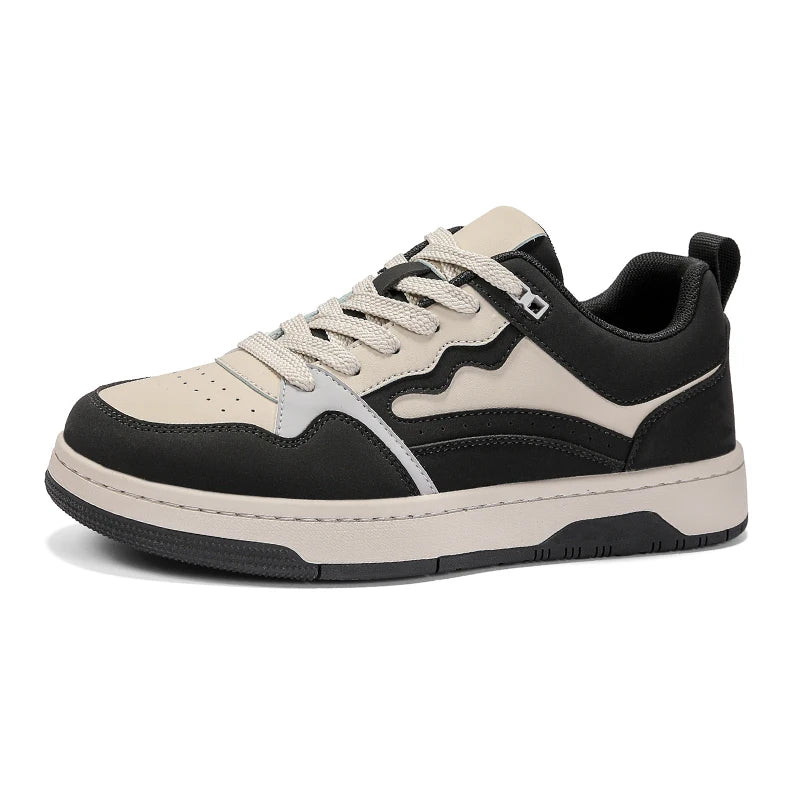 Men Board Shoes New Autumn Fashion Comfortable Sneakers Youth Soft Sole Lightweight Lace Up Casual Sports Shoes for Men 7