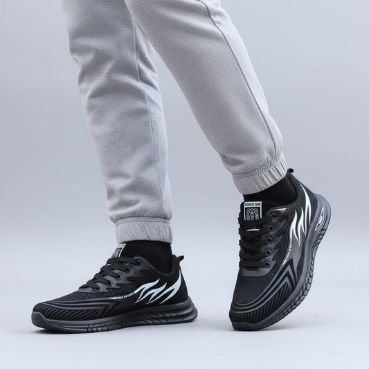 Men's Active Lifestyle Sneakers – Breathable Antislip Trainers for Comfort 0