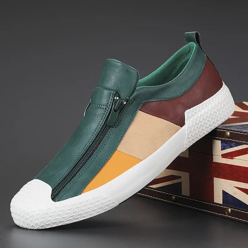 Men's Artisan Sneakers – Stylish Leather Casual Footwear for Everyday Wear 1