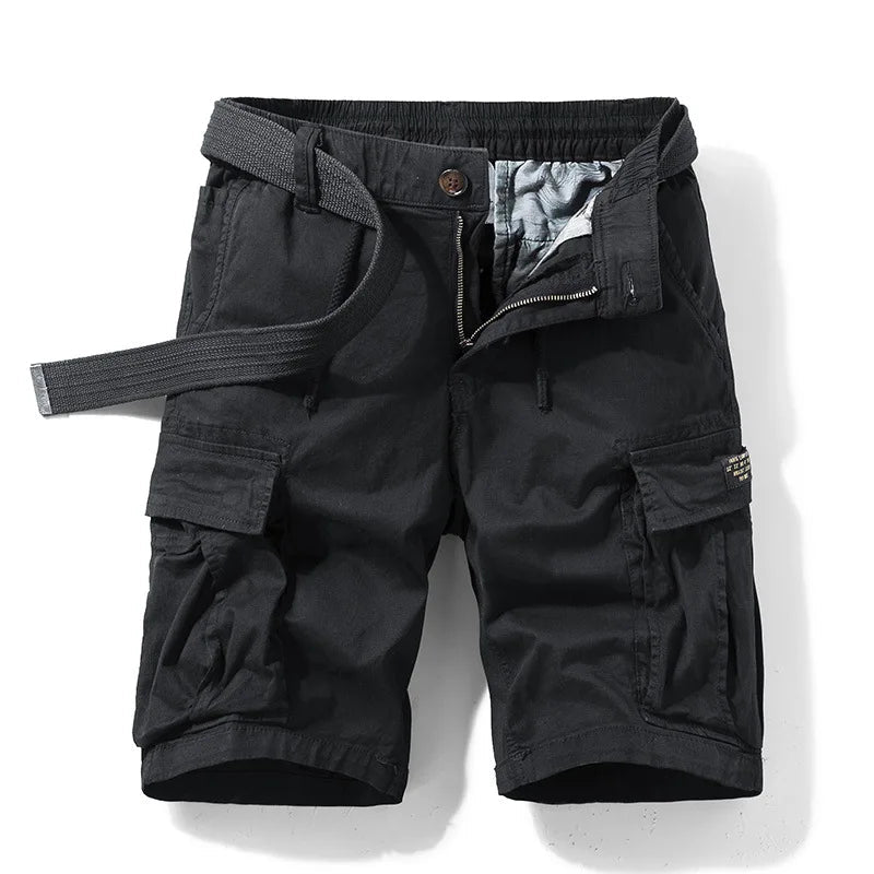 Men's Cargo Shorts – Comfortable Multi-Pocket Design for Work and Leisure 0