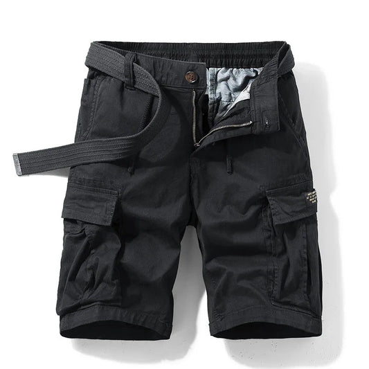 Men's Cargo Shorts – Comfortable Multi-Pocket Design for Work and Leisure 0