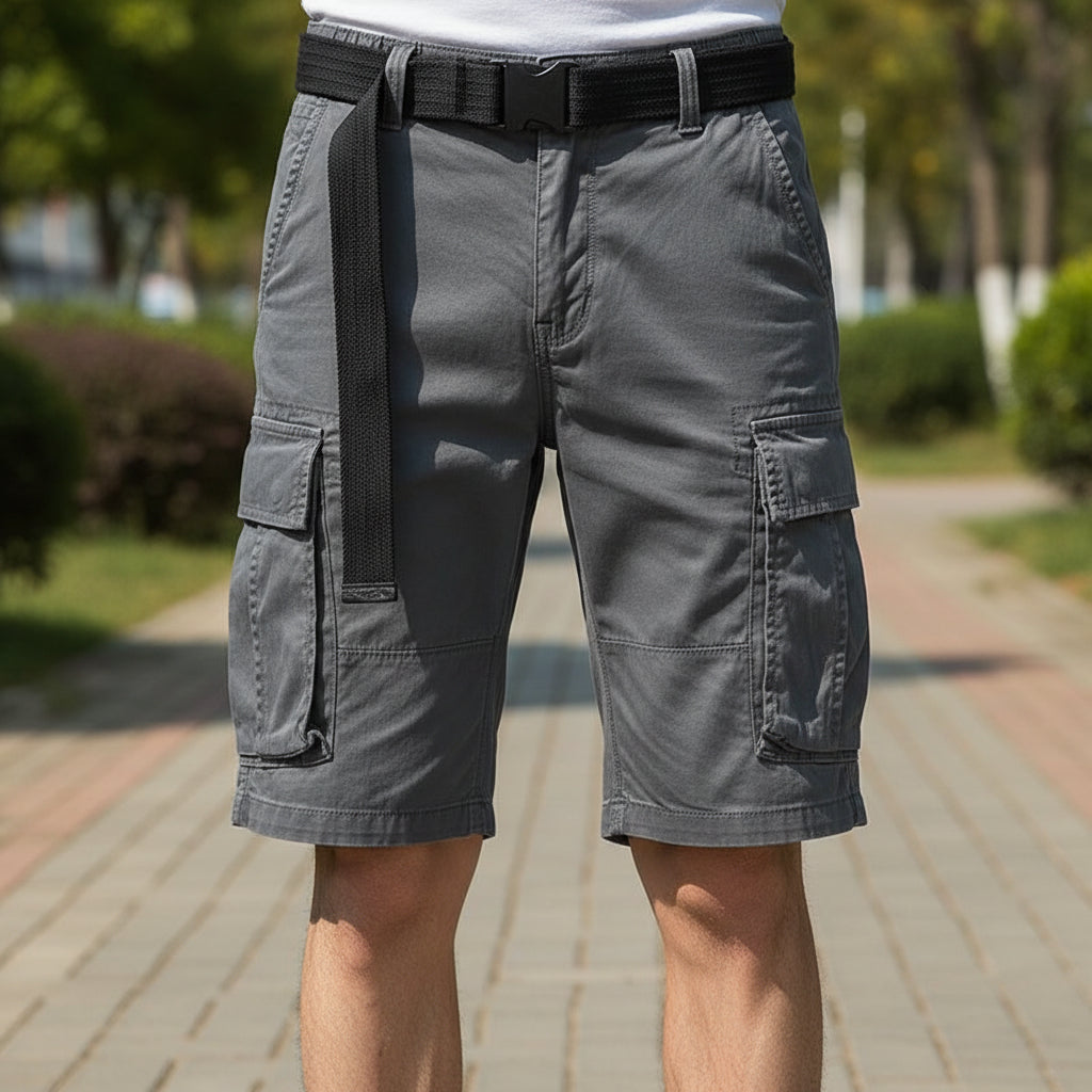 Men's Cargo Shorts – Comfortable Multi-Pocket Design for Work and Leisure 1