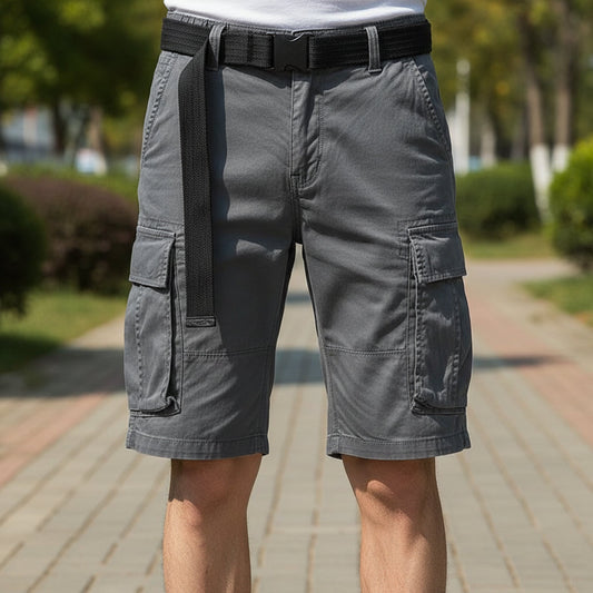Men's Cargo Shorts – Comfortable Multi-Pocket Design for Work and Leisure 1