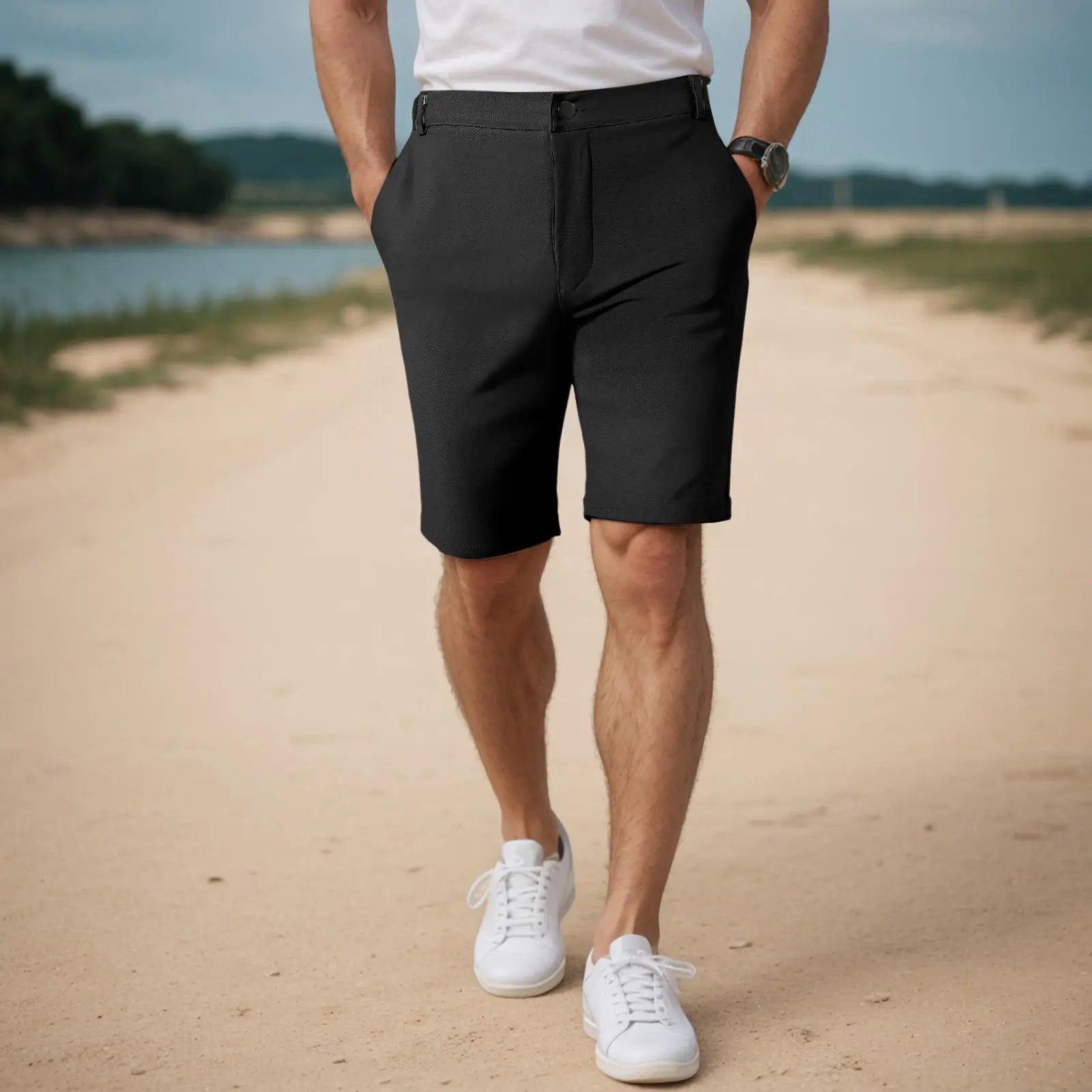 Men's Casual Shorts – Breathable Quick-Dry Fabric for Outdoor Activities 2