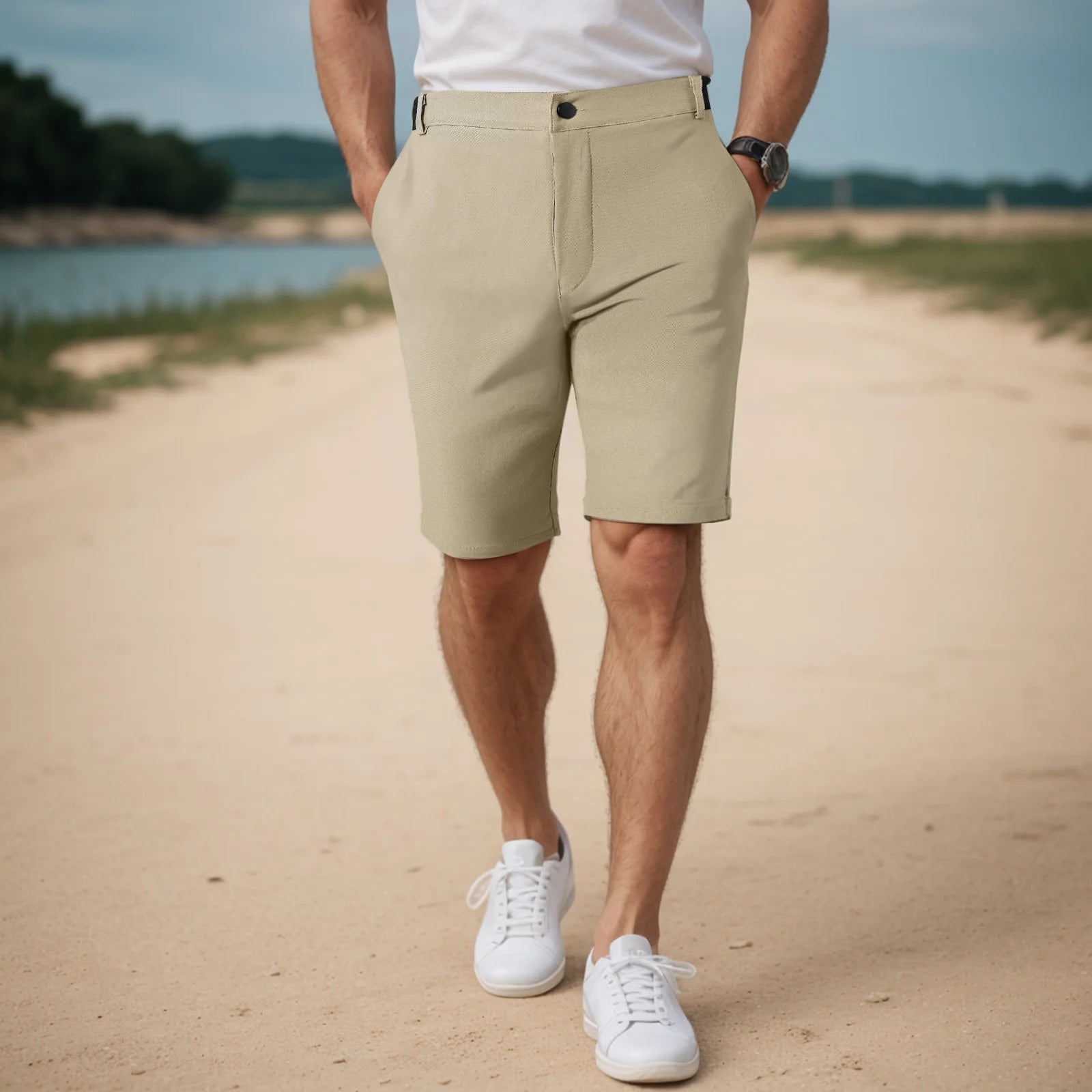 Men's Casual Shorts – Breathable Quick-Dry Fabric for Outdoor Activities 4