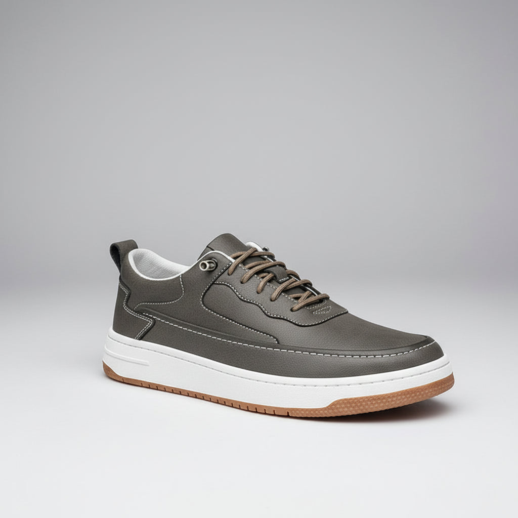 Men's Casual Sneakers – Breathable Leather Everyday Comfort 0
